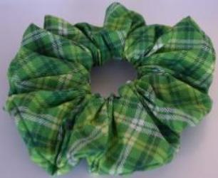 Emerald Scrunchie